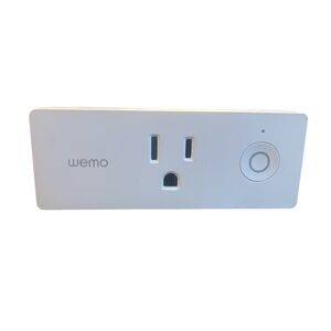 WeMo WiFi Enabled Mini Smart Plug White F7C063‎